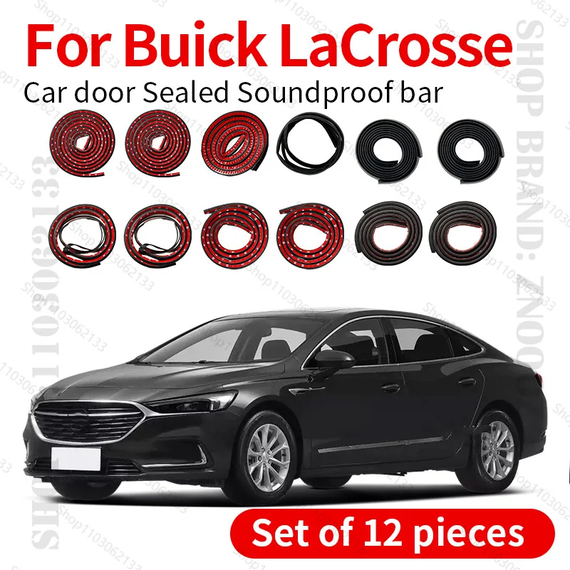 For Buick LaCrosse Car Door Seal Strip Rubber Double Layer Sealing Protector Soundproof Strip Dustproof Seal Strip 12PCS Set
For Buick LaCrosse Car Door Seal Strip Rubber Double Layer Sealing Protector Soundproof Strip Dustproof Seal Strip 12PCS Set