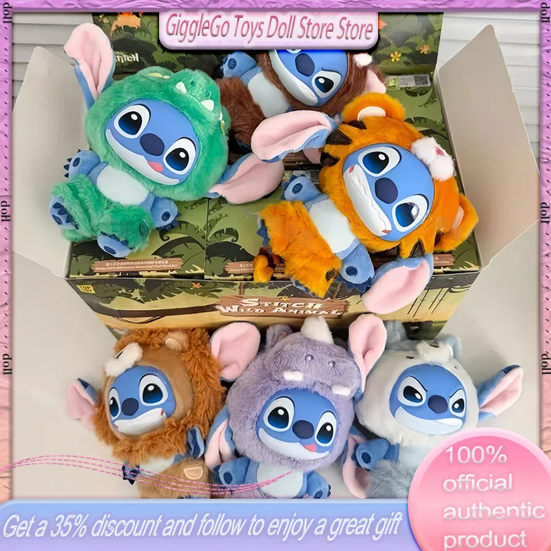 Новинка, 100% натуральная Toptoy Stitch Wild Animal Series, виниловая плюшевая слепая коробка, модная игра, милая кукла, кулон, подарок на день рождения для девочки
Новинка, 100% натуральная Toptoy Stitch Wild Animal Series, виниловая плюшевая слепая коробка, модная игра, милая кукла, кулон, подарок на день рождения для девочки