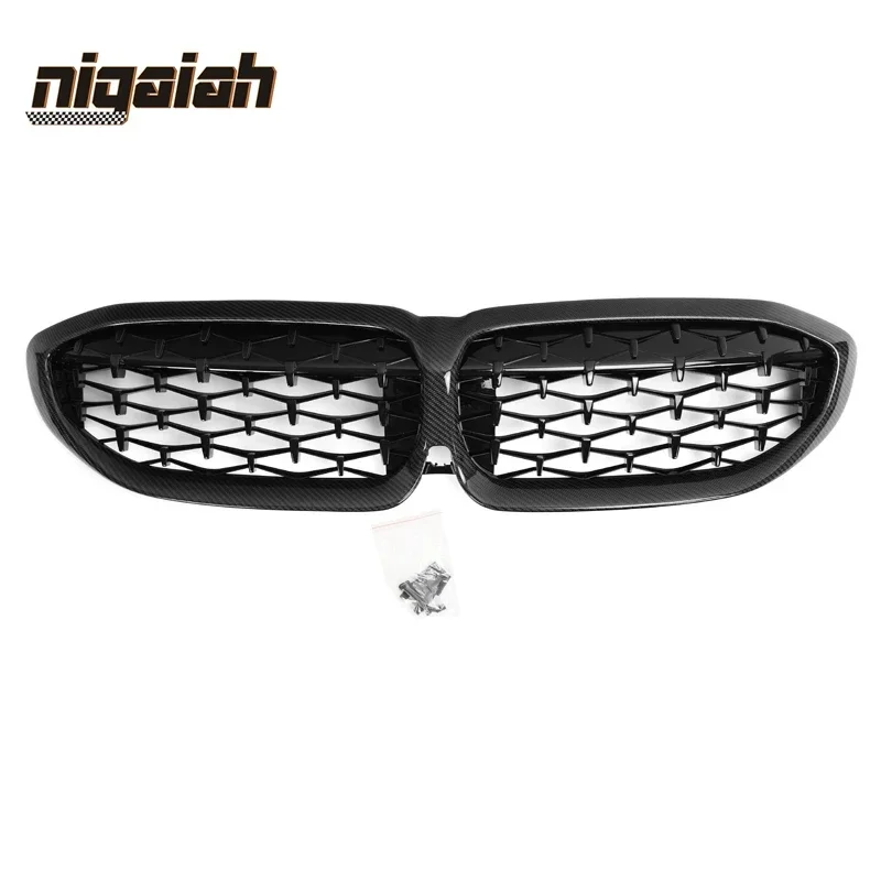 Car Front Grille Front Kidney Grill Fit BMW 3 Series G20 G28 2019+ Carbon Fiber Grille
Car Front Grille Front Kidney Grill Fit BMW 3 Series G20 G28 2019+ Carbon Fiber Grille