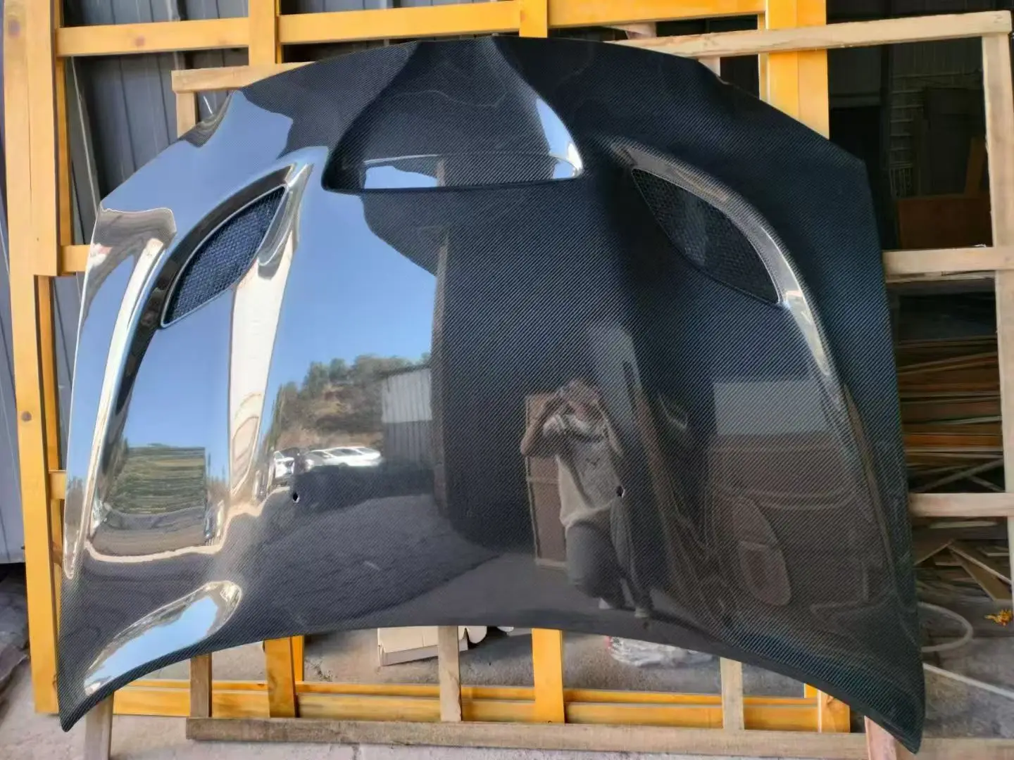 Carbon Fiber HOOD for Chrysler 300C 2011-2023 | Front Bonnet Replacement | OEM-Style Fit | SRT Style
Carbon Fiber HOOD for Chrysler 300C 2011-2023 | Front Bonnet Replacement | OEM-Style Fit | SRT Style