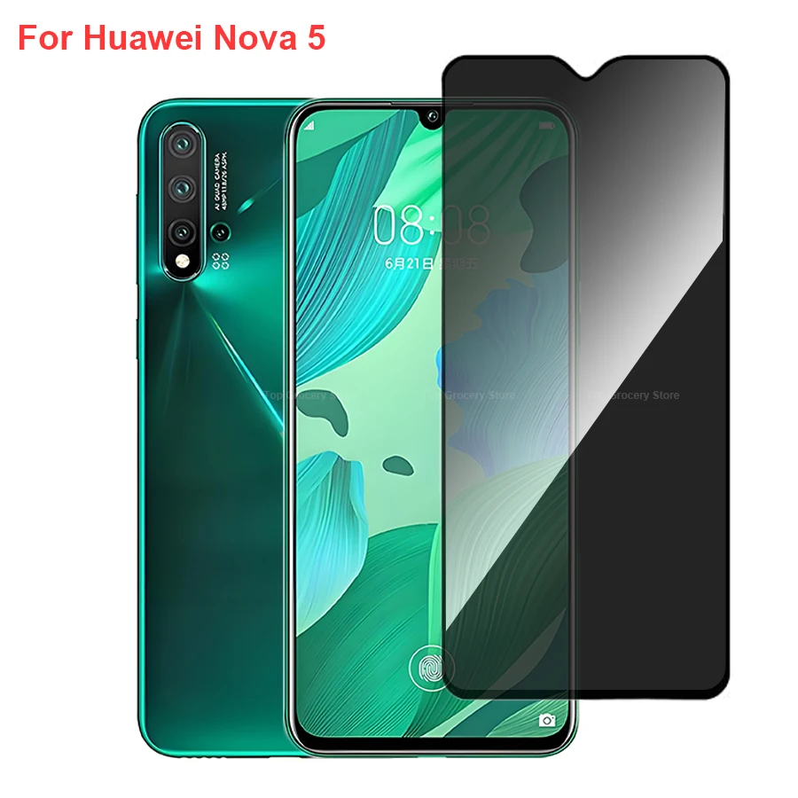 For Huawei Nova 5 Anti Spy Privacy Tempered Glass Screen Protector Compatible For Huawei Nova5 Full Cover Screen Phone Film
For Huawei Nova 5 Anti Spy Privacy Tempered Glass Screen Protector Compatible For Huawei Nova5 Full Cover Screen Phone Film