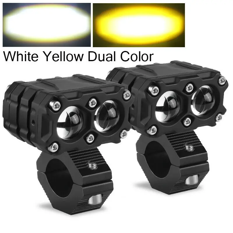 2PCS Yellow White Color LED Light Dual Spot Pods 9D Lens Driving Offroad Fog Lamp Car Accessories
2PCS Yellow White Color LED Light Dual Spot Pods 9D Lens Driving Offroad Fog Lamp Car Accessories