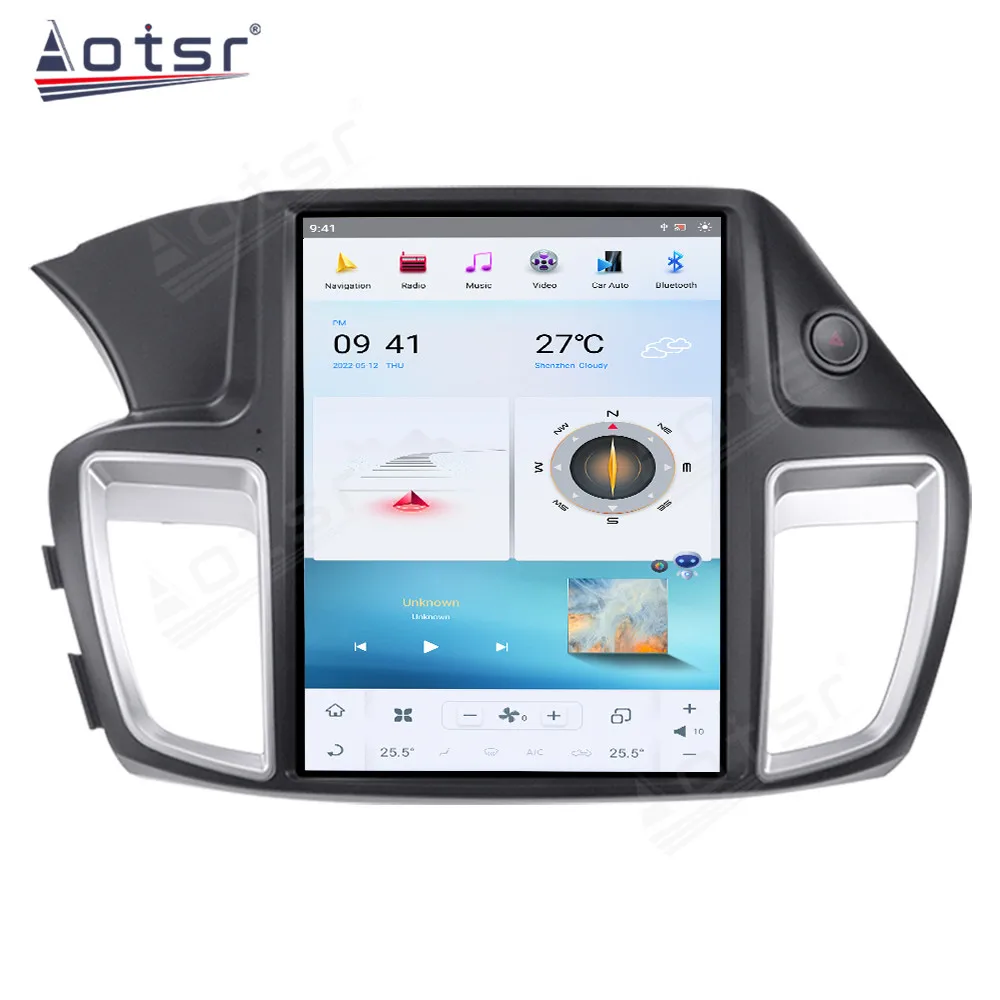 For Honda Accord 9 2012-2017 Car Radio 12.1 Inch Android 13 Qualcomm Snapdrag Multimedia Player CarPlay GPS Navigation Head Unit
For Honda Accord 9 2012-2017 Car Radio 12.1 Inch Android 13 Qualcomm Snapdrag Multimedia Player CarPlay GPS Navigation Head Unit