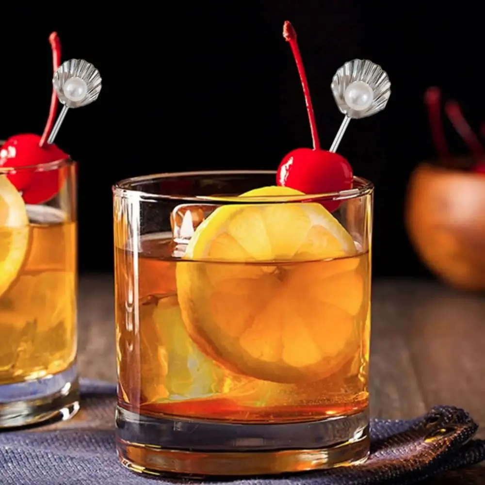 4Pcs Luxurious Shell Pearl Design Fruit Stick Reusable Rust-proof Cocktail Pick 304 Stainless Steel Wine Needle Sandwich
4Pcs Luxurious Shell Pearl Design Fruit Stick Reusable Rust-proof Cocktail Pick 304 Stainless Steel Wine Needle Sandwich