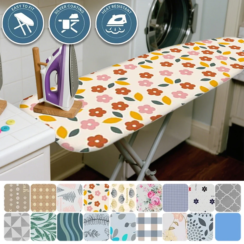 1PC Stain Resistant Ironing Board Cover with Elastic Edge Iron Heat Shield Cloth Cover Thick Cotton Padding funda tabla planchar
1PC Stain Resistant Ironing Board Cover with Elastic Edge Iron Heat Shield Cloth Cover Thick Cotton Padding funda tabla planchar