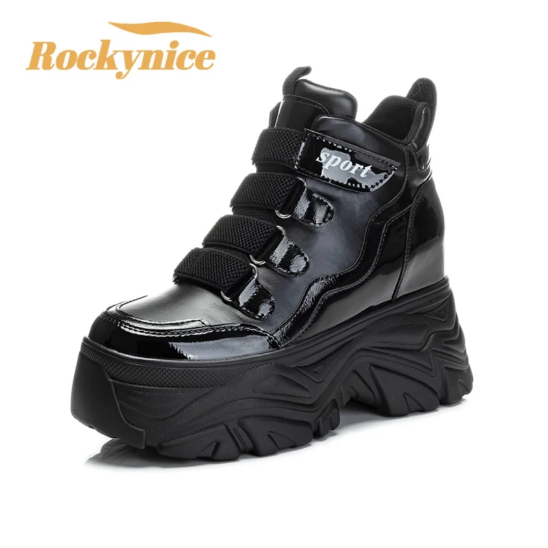 8CM Genuine Leather Ankle Boots Women High Platform Short Boots New 2025 Wedge Heels Autumn Winter Warm Plush Snow Shoes Sneaker
8CM Genuine Leather Ankle Boots Women High Platform Short Boots New 2025 Wedge Heels Autumn Winter Warm Plush Snow Shoes Sneaker