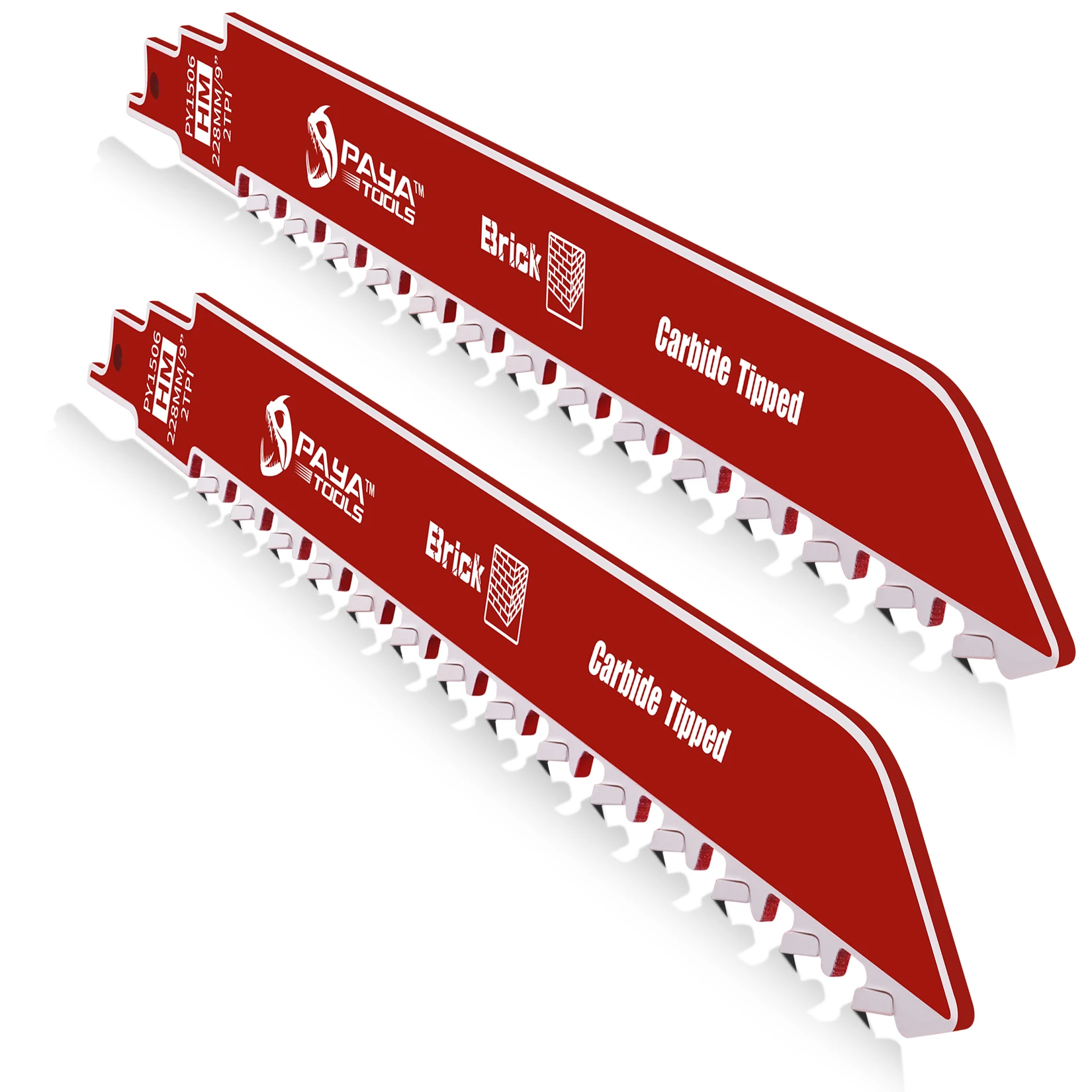 PAYA 9-Inch Masonry Reciprocating Saw Blade 2TPI Carbide Demolition Blade for Cutting Aerated Concrete Hollow Brick Light Brick
PAYA 9-Inch Masonry Reciprocating Saw Blade 2TPI Carbide Demolition Blade for Cutting Aerated Concrete Hollow Brick Light Brick