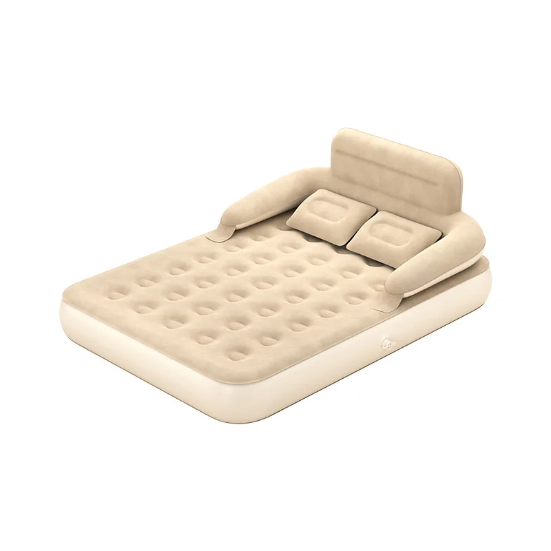 Outdoor multi-specification single double camping inflatable bed backrest home lazy sofa air cushion bed
Outdoor multi-specification single double camping inflatable bed backrest home lazy sofa air cushion bed