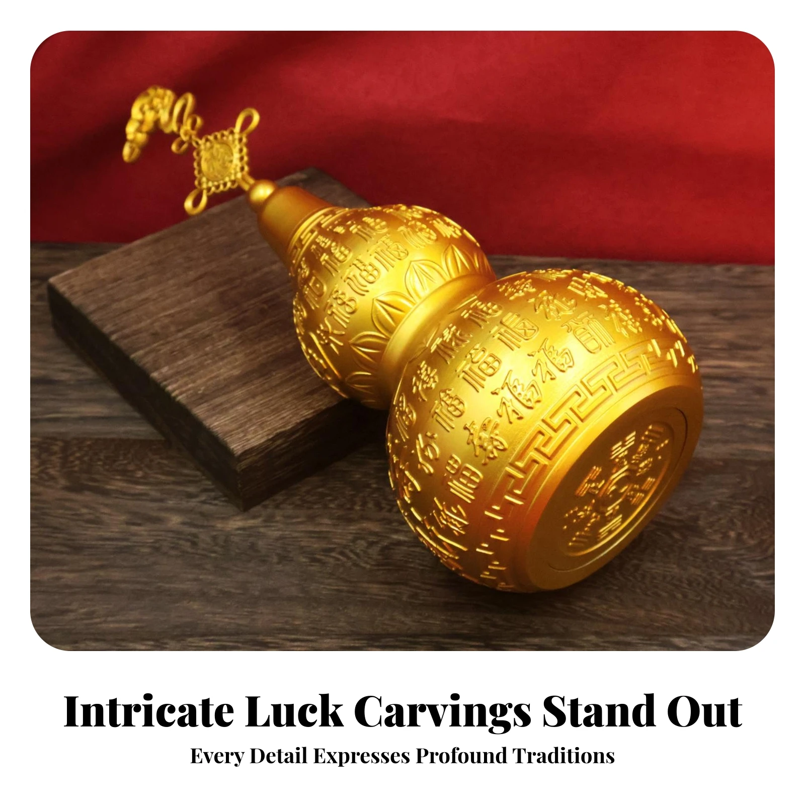 Brass Gourd Ornament Gold-Toned Display Piece Chinese Blessing Gourd Ornament Good Luck mistShaped Topper Decorative Accessory
Brass Gourd Ornament Gold-Toned Display Piece Chinese Blessing Gourd Ornament Good Luck mistShaped Topper Decorative Accessory