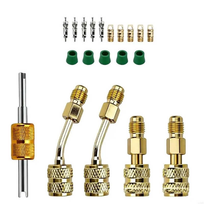 45/90/180 Degree R410A Adapter 5/16inch SAE Female to 1/4inch SAE Male
45/90/180 Degree R410A Adapter 5/16inch SAE Female to 1/4inch SAE Male