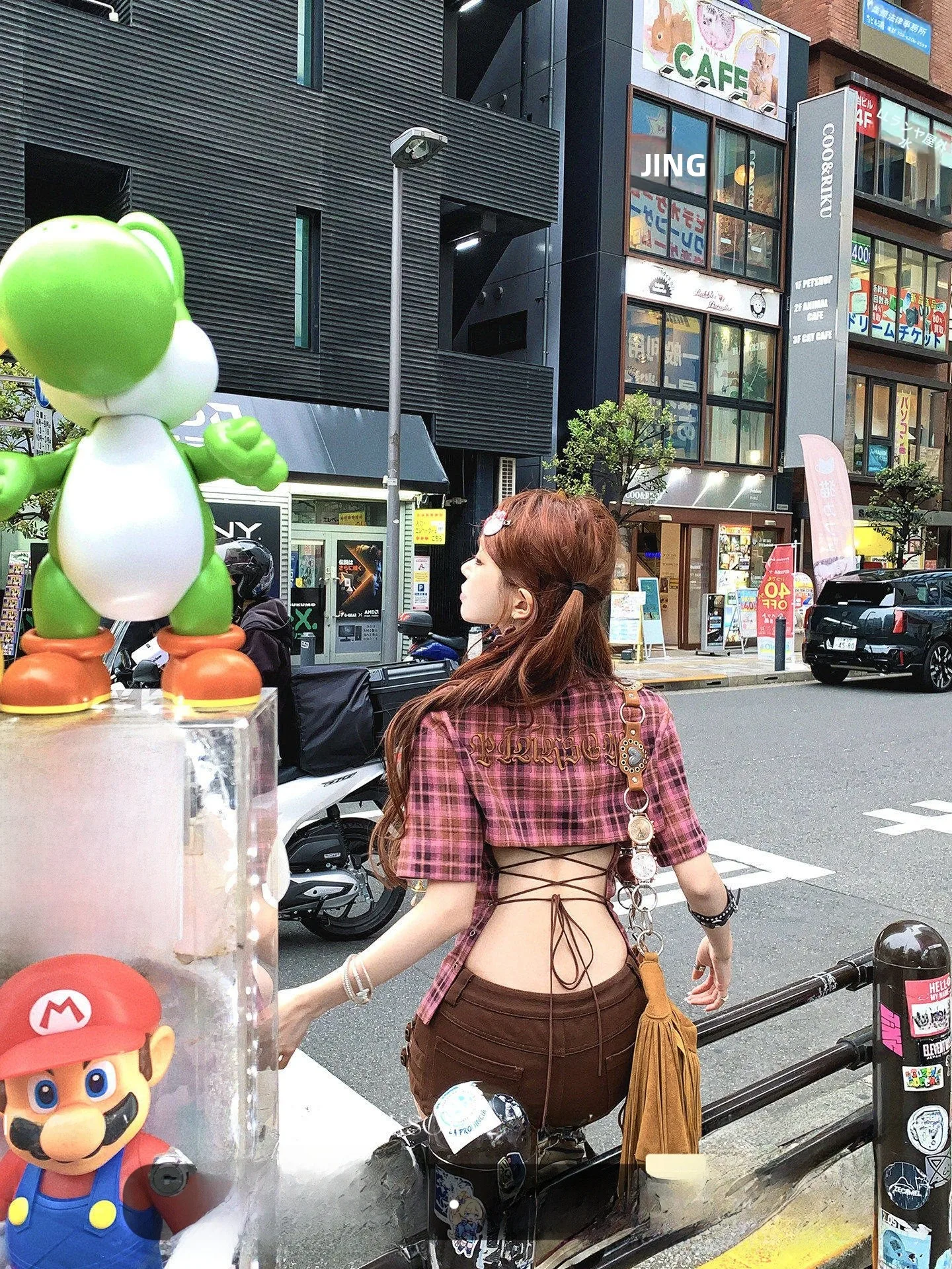 Pinksoya Sweet Restrained Plaid Embroidered Hollow out Women's irt Summer New Design Sensation Street Sle Slim Fit Ne
Pinksoya Sweet Restrained Plaid Embroidered Hollow out Women's irt Summer New Design Sensation Street Sle Slim Fit Ne