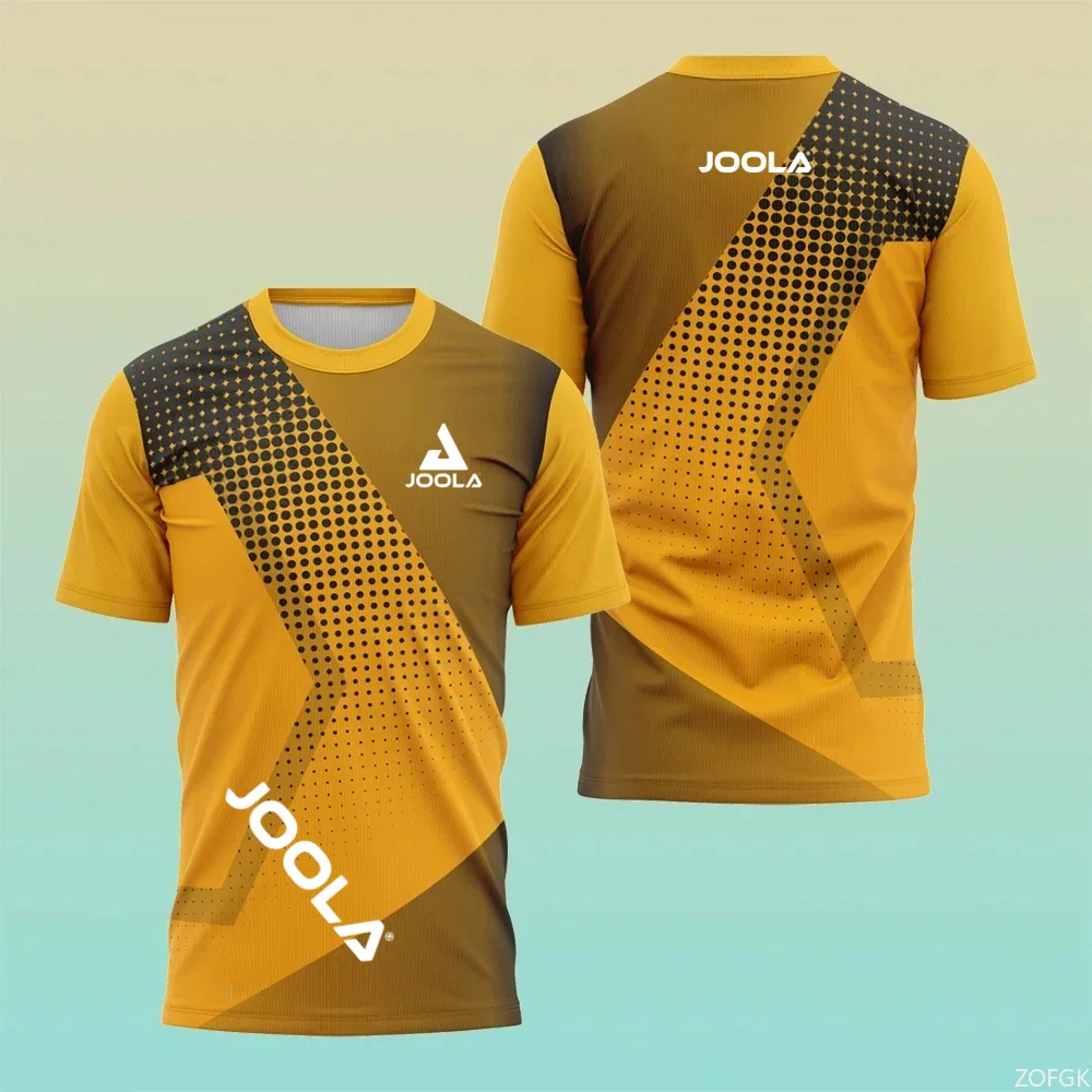 JOOLA Summer Quick drying Breathable Match Shirt for Men and Women Professional Training T-shirt 2026 New JOOLA Table Tennis Sui
JOOLA Summer Quick drying Breathable Match Shirt for Men and Women Professional Training T-shirt 2026 New JOOLA Table Tennis Sui
