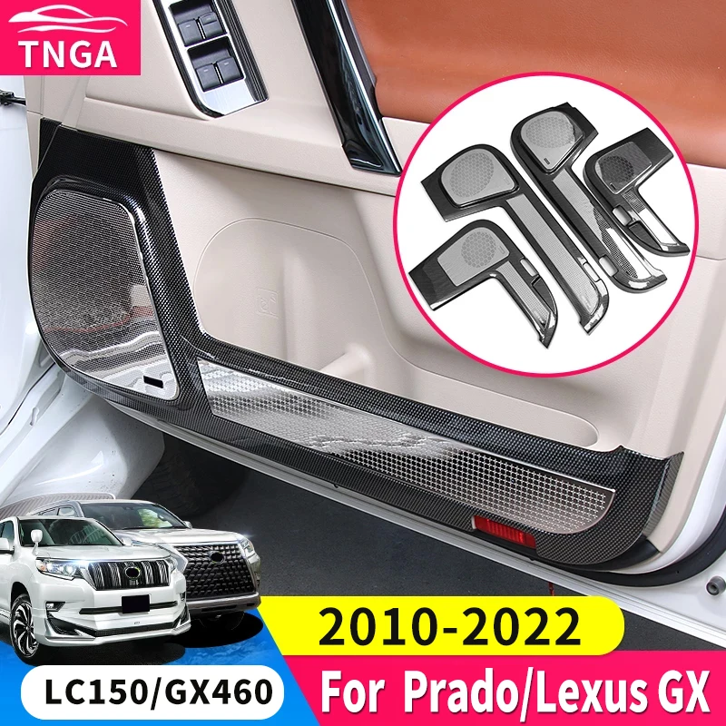 Для Toyota Land Cruiser Prado 150 Lc150 Fj150 2021-2010, защитная накладка на дверь автомобиля, крышка динамика, аксессуары для модификации интерьера
Для Toyota Land Cruiser Prado 150 Lc150 Fj150 2021-2010, защитная накладка на дверь автомобиля, крышка динамика, аксессуары для модификации интерьера