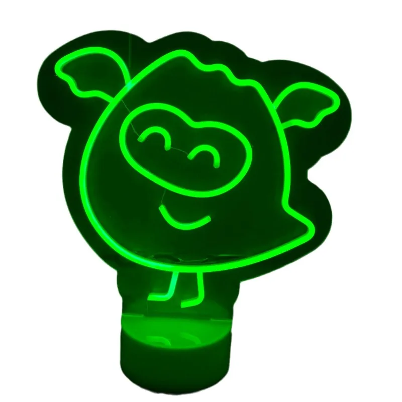 Creative 3D night light Pig Pig series USB bedside bedroom ambient light
Creative 3D night light Pig Pig series USB bedside bedroom ambient light