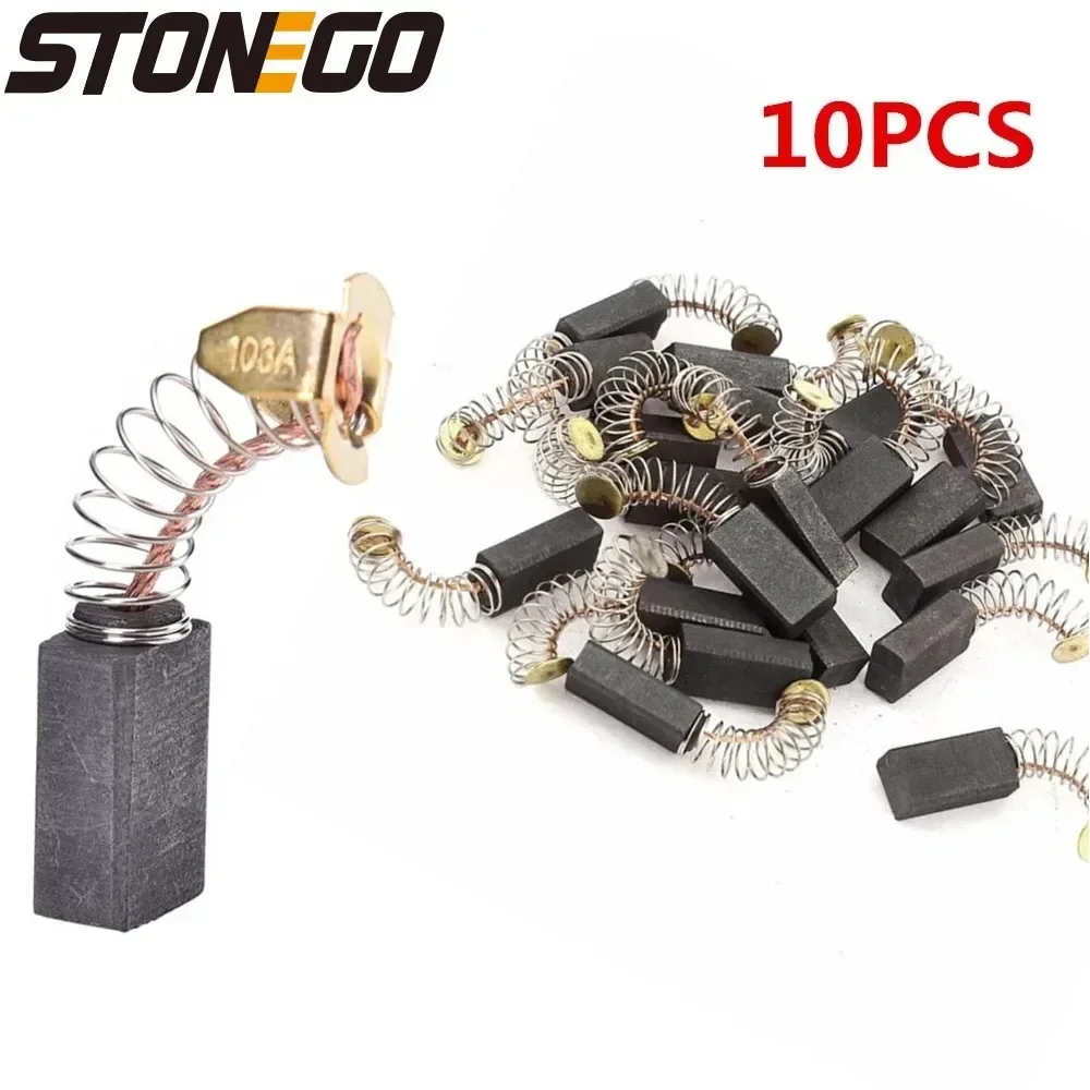 10Pcs Hot sale mini carbon brush spare parts drill bit electric grinder replacement parts for electric motor rotary tools
10Pcs Hot sale mini carbon brush spare parts drill bit electric grinder replacement parts for electric motor rotary tools