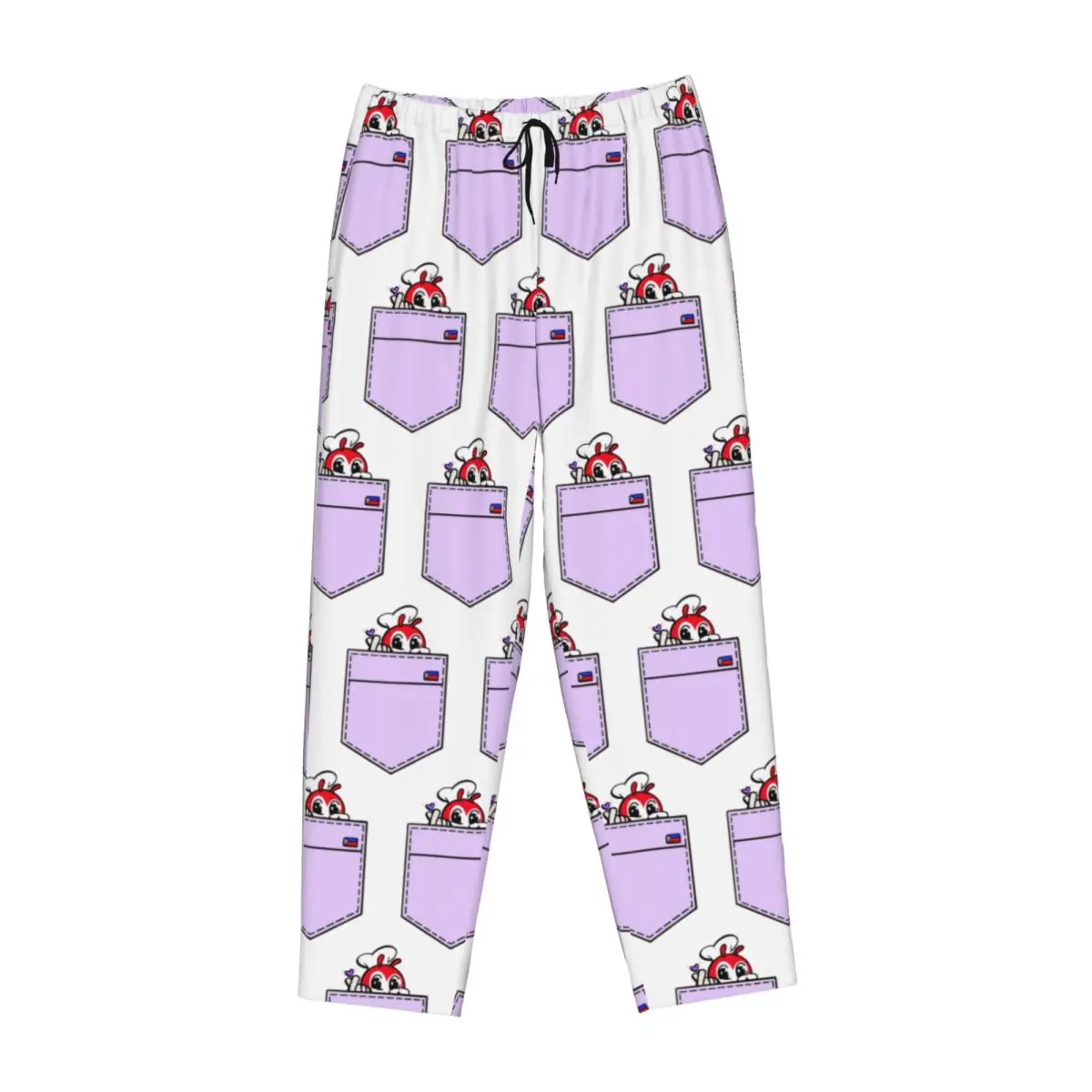 Custom CUTE JOLLIBEE ARMY PEEKING FROM A POCKET Women Pajama Pants Lounge Sleep Sleepwear Bottoms with Pockets
Custom CUTE JOLLIBEE ARMY PEEKING FROM A POCKET Women Pajama Pants Lounge Sleep Sleepwear Bottoms with Pockets