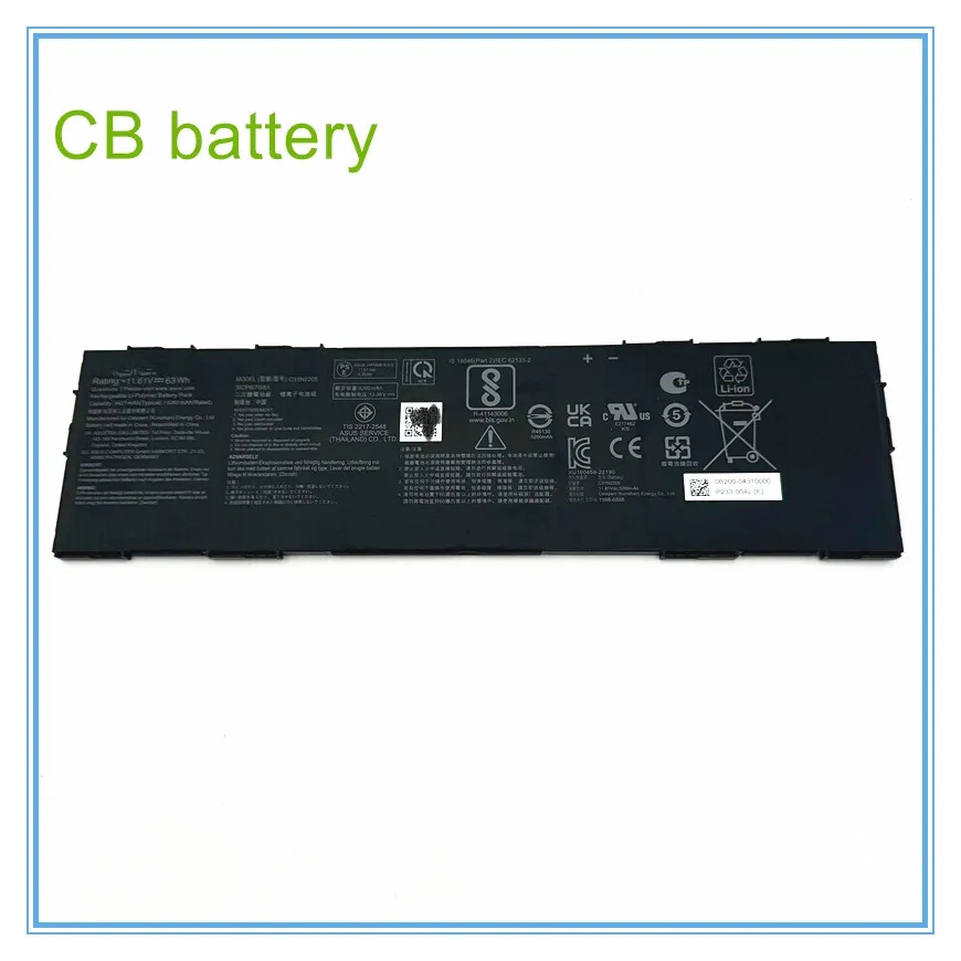 C31N2205 Battery 11.61V 5427mAh 63Wh for CX9 Vibe CX34 ExpertBook B3 B3404CVF Flip CX3401FBA B3404CV
C31N2205 Battery 11.61V 5427mAh 63Wh for CX9 Vibe CX34 ExpertBook B3 B3404CVF Flip CX3401FBA B3404CV
