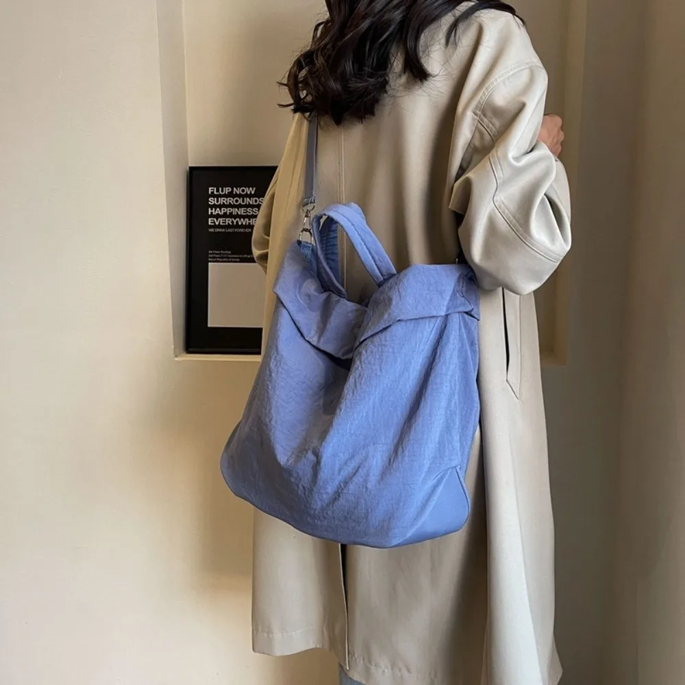 Shopping Large Capacity Nylon Tote Bag Lightweigh Commuting Woman Shoulder Bag Solid Color Casual Minimalist Handbag Female
Shopping Large Capacity Nylon Tote Bag Lightweigh Commuting Woman Shoulder Bag Solid Color Casual Minimalist Handbag Female