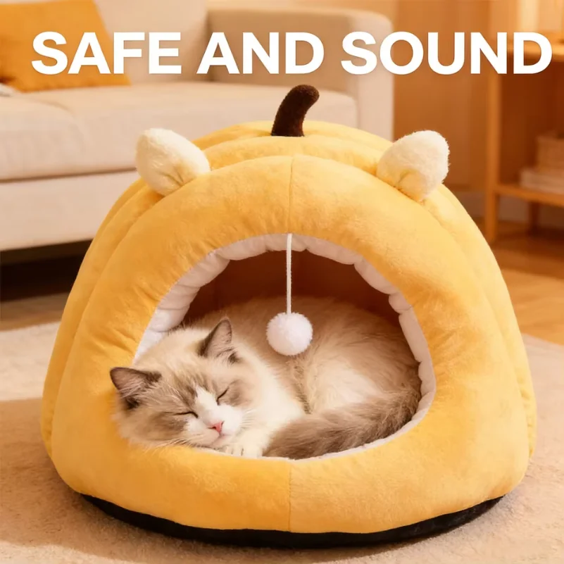 Cartoon Deep Sleep Cat Bed Foldable Removable Washable Pet Bed Cave Sleeping Bag for Small Dogs Cats
Cartoon Deep Sleep Cat Bed Foldable Removable Washable Pet Bed Cave Sleeping Bag for Small Dogs Cats