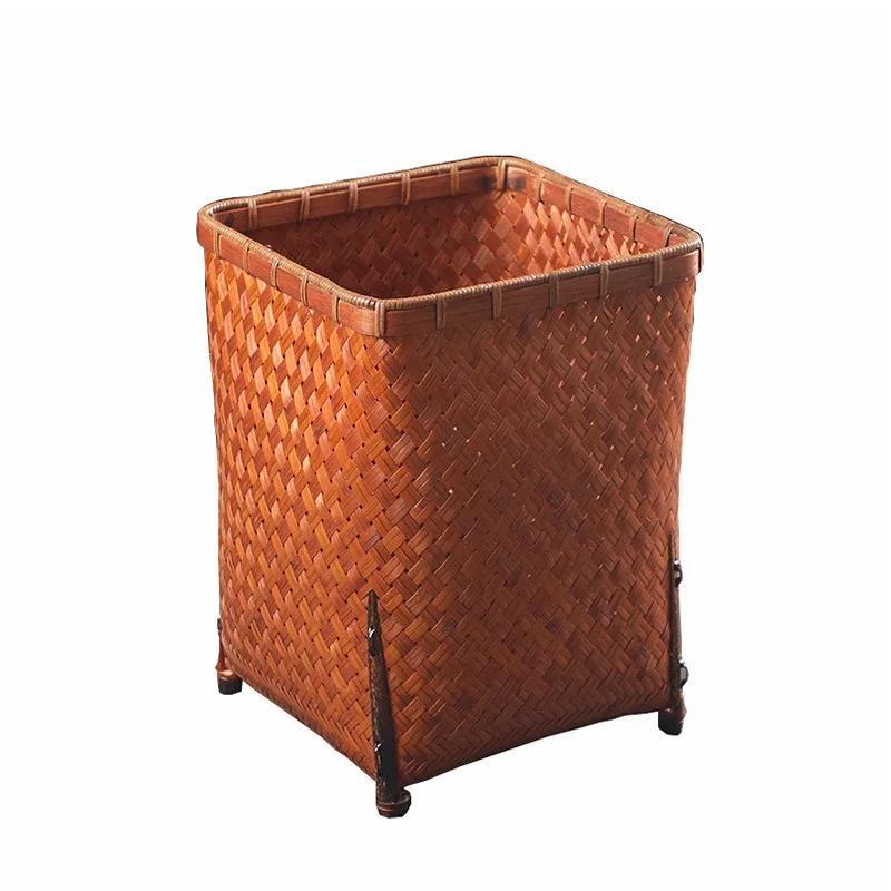 Handwoven Lacquer Bamboo Container, Retro Household Basket for Fruit Tea Supplies & Daily Storage
Handwoven Lacquer Bamboo Container, Retro Household Basket for Fruit Tea Supplies & Daily Storage