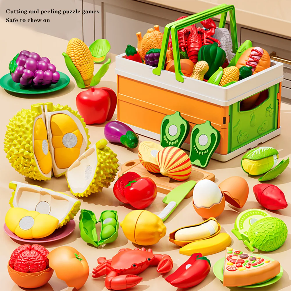 Ролевая игра в фрукты для детей, кухонный резак для фруктов и овощей, игровой набор, подарки на день рождения для мальчиков и девочек 
Ролевая игра в фрукты для детей, кухонный резак для фруктов и овощей, игровой набор, подарки на день рождения для мальчиков и девочек