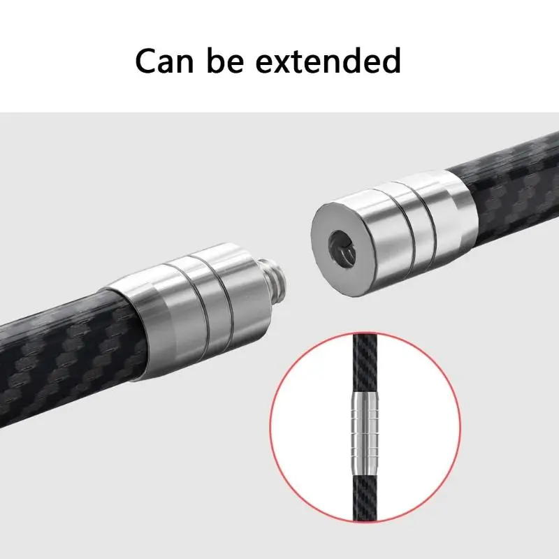 652F Удлинитель камеры из углеродного волокна с двумя головками для экшн-камер, регулируемая длина, легкий портативный дизайн
652F Удлинитель камеры из углеродного волокна с двумя головками для экшн-камер, регулируемая длина, легкий портативный дизайн