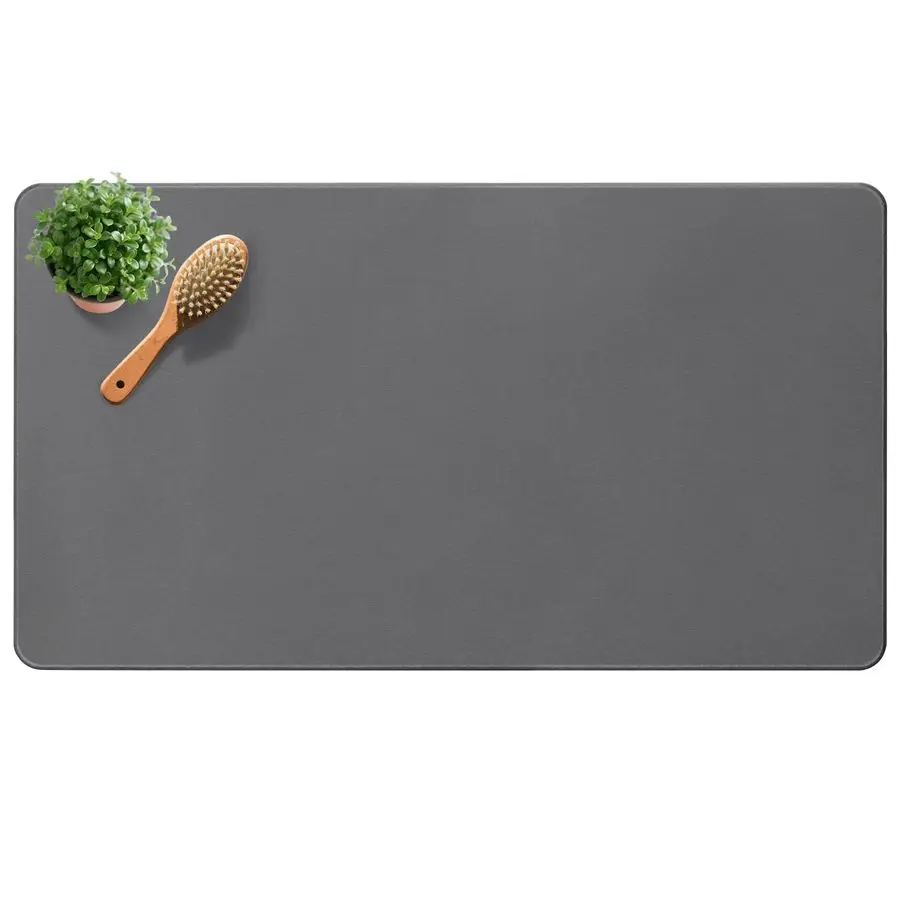 Diatomite Stone Bath Mat, Premium NonSlip Natural Diatomaceous Earth Bathtub Quick Drying Mats for Bathroom Floor 30 x 17 Dark G
Diatomite Stone Bath Mat, Premium NonSlip Natural Diatomaceous Earth Bathtub Quick Drying Mats for Bathroom Floor 30 x 17 Dark G