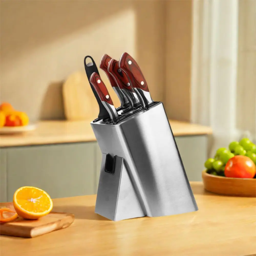 Stainless Steel Knives Holder Floor-Standing Drainage Cutlery Storage Rack Anti-slip Space-Saving Knives Storage Rack Chef Tools
Stainless Steel Knives Holder Floor-Standing Drainage Cutlery Storage Rack Anti-slip Space-Saving Knives Storage Rack Chef Tools