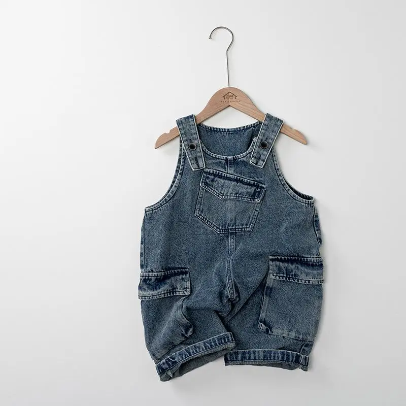 2025 Autumn New Children Denim Overalls Boys Casual Pants Kids Loose Jeans Baby Girls Strap Pants Toddler Pocket Trousers 
2025 Autumn New Children Denim Overalls Boys Casual Pants Kids Loose Jeans Baby Girls Strap Pants Toddler Pocket Trousers