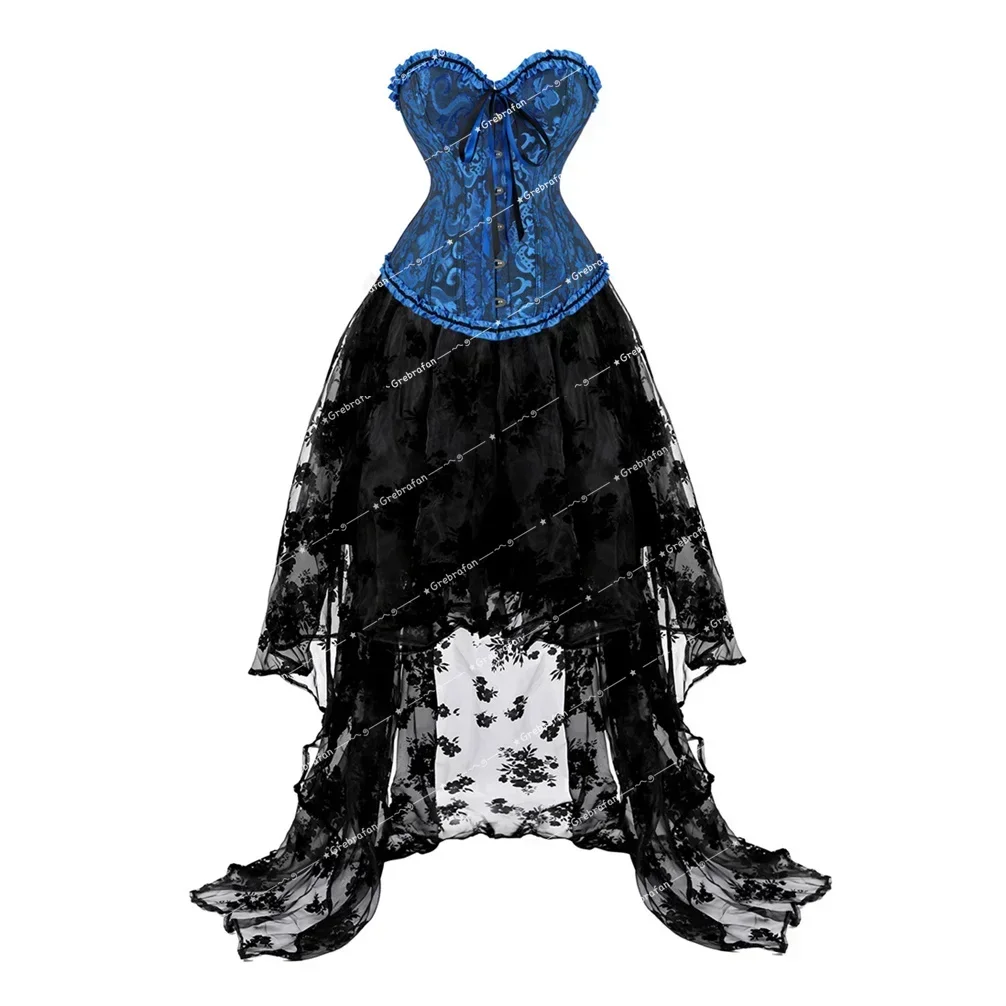 Women Corsets Dress Victorian Bodices and Corsets Steampunk Bustier Lace Up Corsage Sexy Bustiers Outfits Halloween Costume Sexy
Women Corsets Dress Victorian Bodices and Corsets Steampunk Bustier Lace Up Corsage Sexy Bustiers Outfits Halloween Costume Sexy
