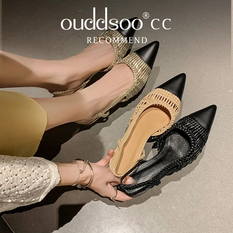 Ods Summer Rhinestone Mixed Color Pumps Round Toe Middle Heel Strap Luxury Ladies Sandals Fashion Simple Office All-Match Pumps
Ods Summer Rhinestone Mixed Color Pumps Round Toe Middle Heel Strap Luxury Ladies Sandals Fashion Simple Office All-Match Pumps