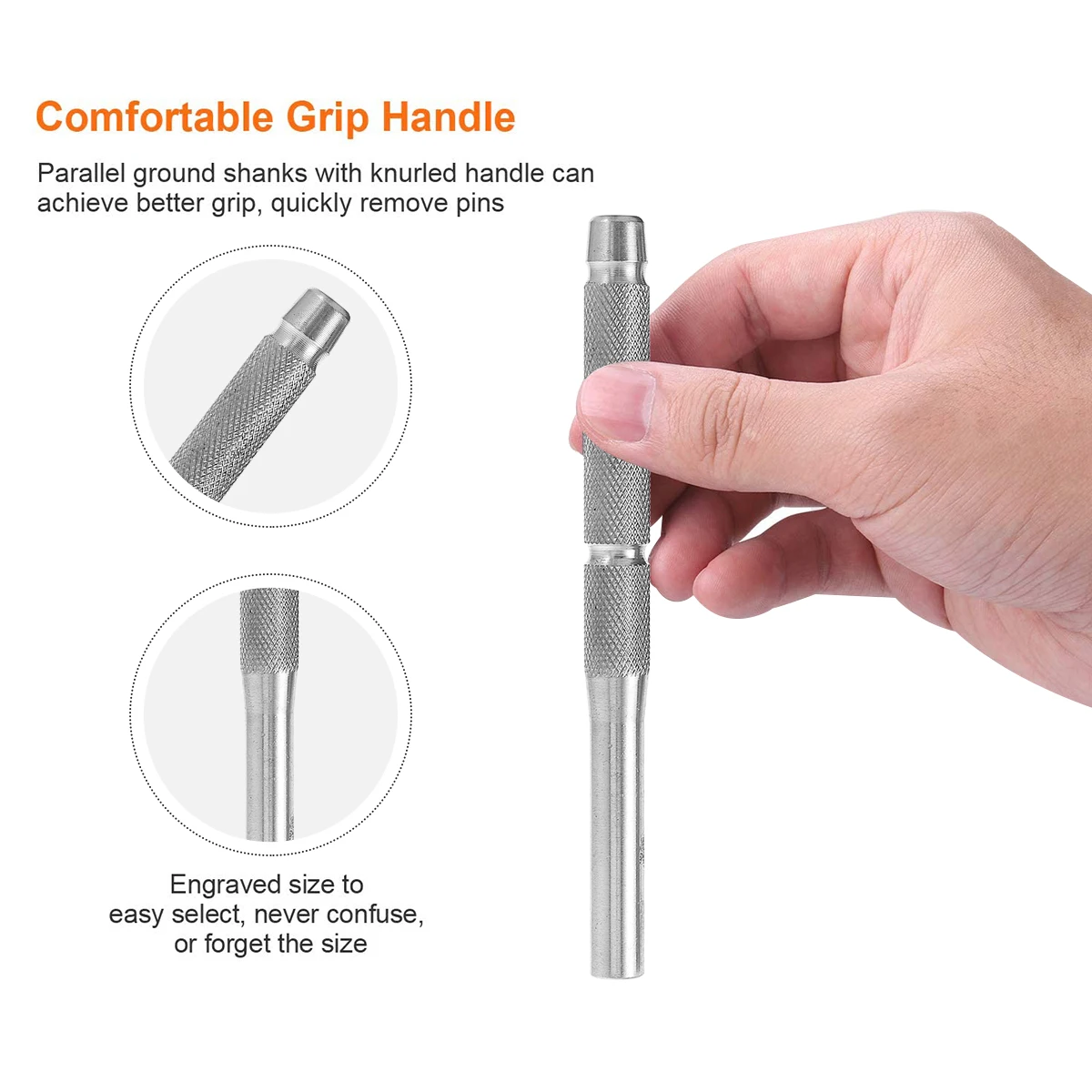 4 pcs Round Punch Set Durable Stainless Steel Watch Band Remover Pin Tools Storage Hand Accessories Jewelry Repair Kit Packaging
4 pcs Round Punch Set Durable Stainless Steel Watch Band Remover Pin Tools Storage Hand Accessories Jewelry Repair Kit Packaging