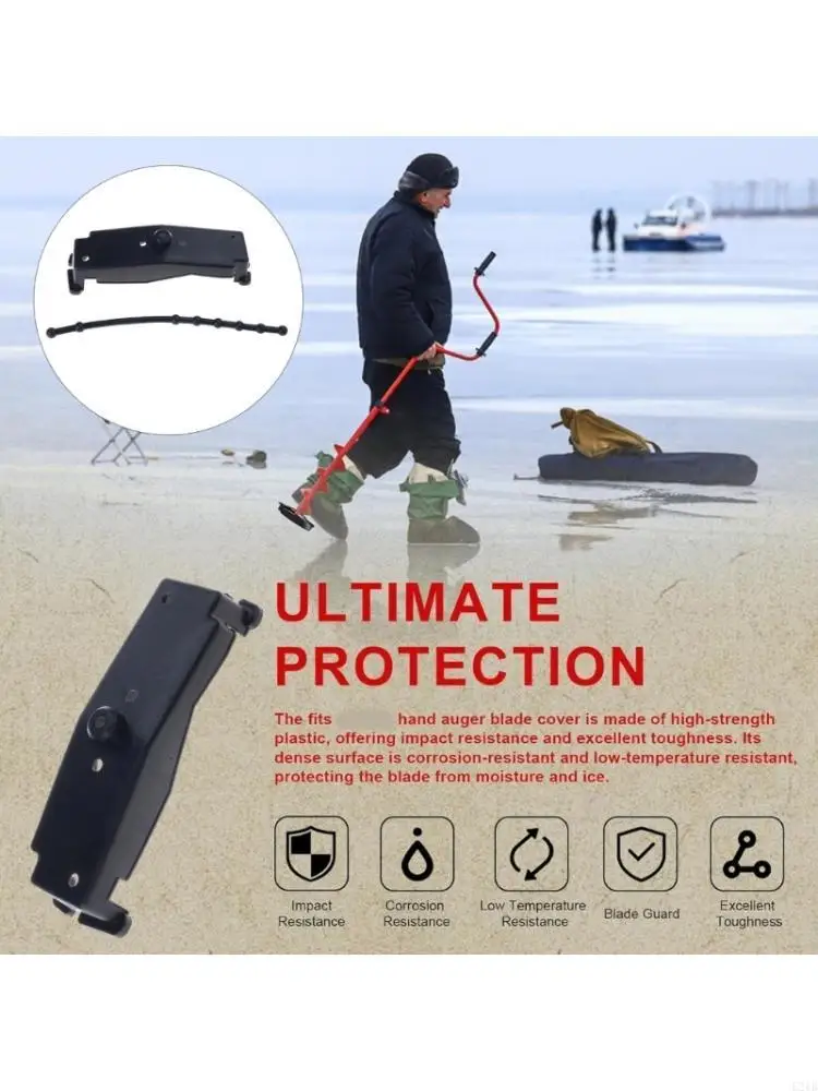 Nonslip Ice Auger Blade Protectors Ensures Long Lastings Sharpness for 7in & 8in
Nonslip Ice Auger Blade Protectors Ensures Long Lastings Sharpness for 7in & 8in