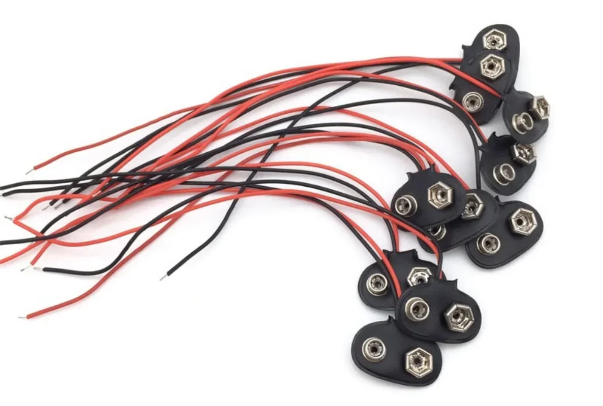YUXINUO 10PCS DIY T type or I type Snap On 9V Battery Holder Clip Connector Hard Shell 15CM Cable Lead Socket Plug Buckle Wire
YUXINUO 10PCS DIY T type or I type Snap On 9V Battery Holder Clip Connector Hard Shell 15CM Cable Lead Socket Plug Buckle Wire