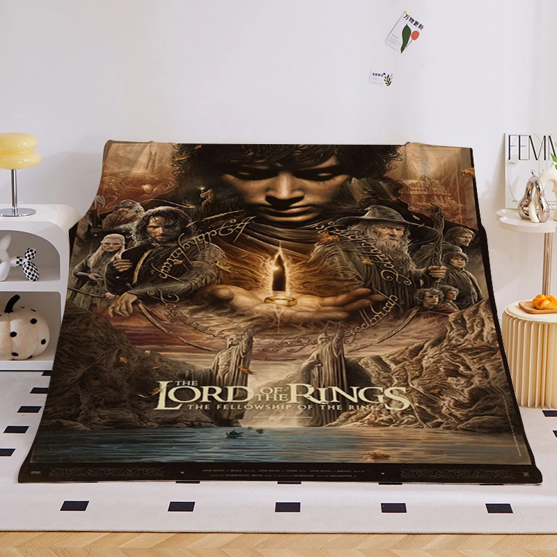 Fluffy Soft Blankets for Winter The B-Lord of the B-Rings Microfiber Bedding Warm Bed Fleece Custom Decorative Sofa Blanket
Fluffy Soft Blankets for Winter The B-Lord of the B-Rings Microfiber Bedding Warm Bed Fleece Custom Decorative Sofa Blanket