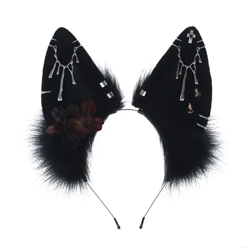 M68A Stylish Ear Headpiece Realistic Plush Animal Ears Headband Headwear Suitable for Halloween Cosplay and Anime Conventions
M68A Stylish Ear Headpiece Realistic Plush Animal Ears Headband Headwear Suitable for Halloween Cosplay and Anime Conventions
