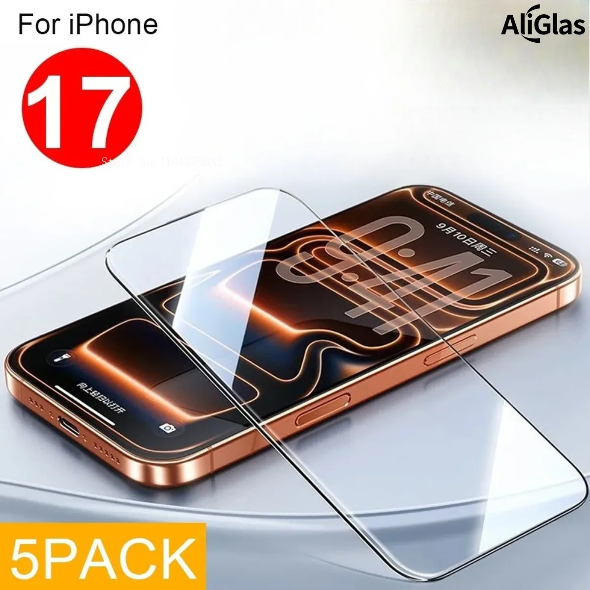 AliGlas 8K Full Cover HD Tempered Glass for IPhone 17 Pro 17 Pro Max Screen Protector for iPhone 17 Pro Max Anti-Fingerprint
AliGlas 8K Full Cover HD Tempered Glass for IPhone 17 Pro 17 Pro Max Screen Protector for iPhone 17 Pro Max Anti-Fingerprint