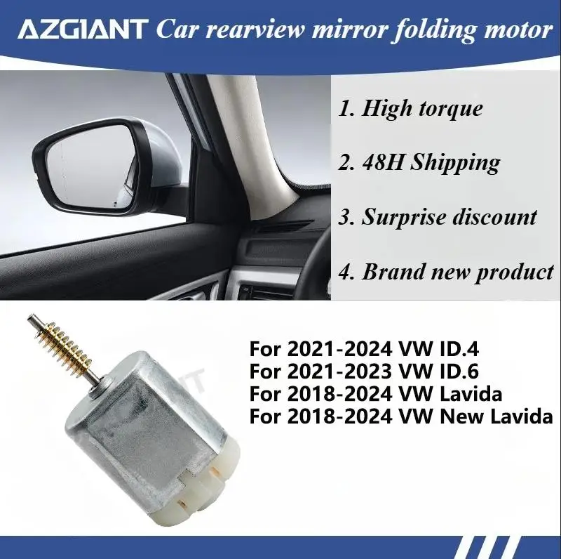 For Chevrolet Trax MK1 VW ID.4/ID.6/Lavida/ New Lavida Car Power Folding Mirrors Motor Right side accesorios de auto
For Chevrolet Trax MK1 VW ID.4/ID.6/Lavida/ New Lavida Car Power Folding Mirrors Motor Right side accesorios de auto