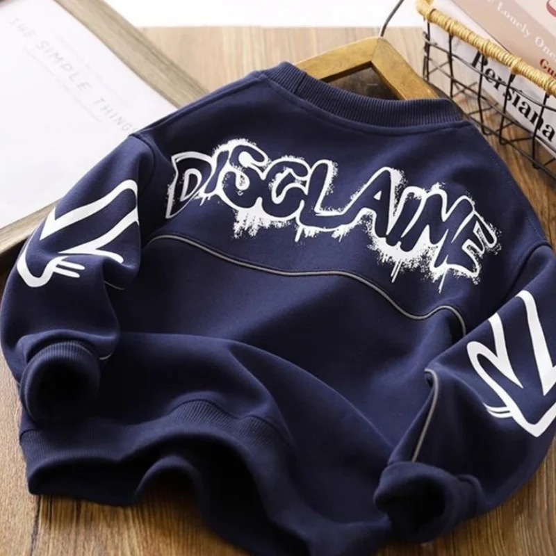 Boys Hoodies Sweatshirts Cotton Tops Outwear 2024 Vintage Spring Autumn Kids Sport Uniforms Children's Clothing
Boys Hoodies Sweatshirts Cotton Tops Outwear 2024 Vintage Spring Autumn Kids Sport Uniforms Children's Clothing
