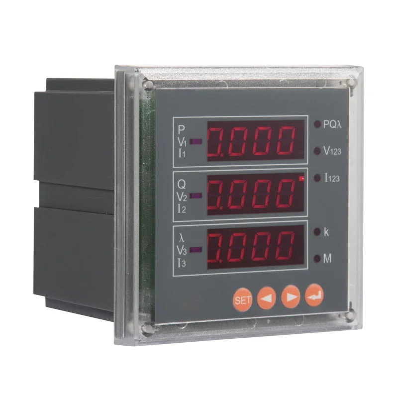 Rui Smart Meter PZ96-E4/KC Three-Phase AC Detection Instrument Four Quadrant Power LCD Display RS
Rui Smart Meter PZ96-E4/KC Three-Phase AC Detection Instrument Four Quadrant Power LCD Display RS