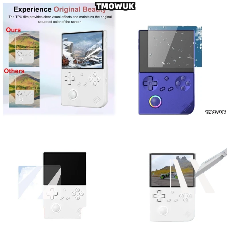 For ANBERNIC RG40 XXV RG40 XXH RG406V, Protective Cover, High Clarity Guard Film.
For ANBERNIC RG40 XXV RG40 XXH RG406V, Protective Cover, High Clarity Guard Film.