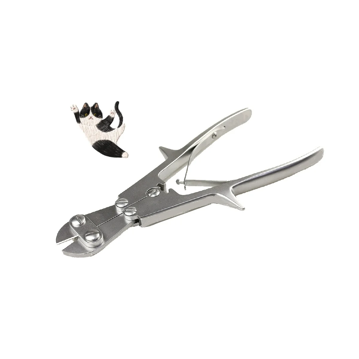 Max cut k-wire 2.5mm Small force scissors for pet orthopedics Kirschner shears Veterinary Pet Surgeryclinc
Max cut k-wire 2.5mm Small force scissors for pet orthopedics Kirschner shears Veterinary Pet Surgeryclinc