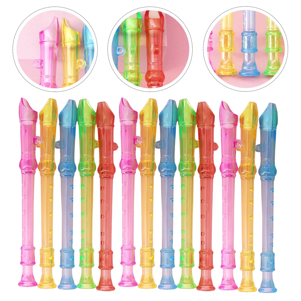 15 Pcs Children's Flute Student Clarinet Practice Wind Instrument Kids Music Plastic 6-hole Simple
15 Pcs Children's Flute Student Clarinet Practice Wind Instrument Kids Music Plastic 6-hole Simple