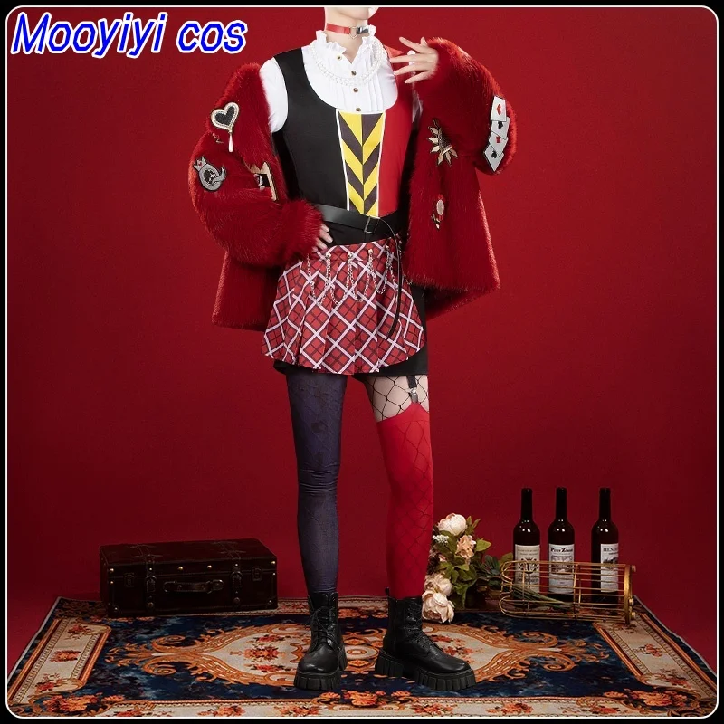 New Azul Ashengrotto Cosplay Costume Halloween Christmas Role Playing 4XL Handsome clothing Red plush jacket Silky smooth
New Azul Ashengrotto Cosplay Costume Halloween Christmas Role Playing 4XL Handsome clothing Red plush jacket Silky smooth