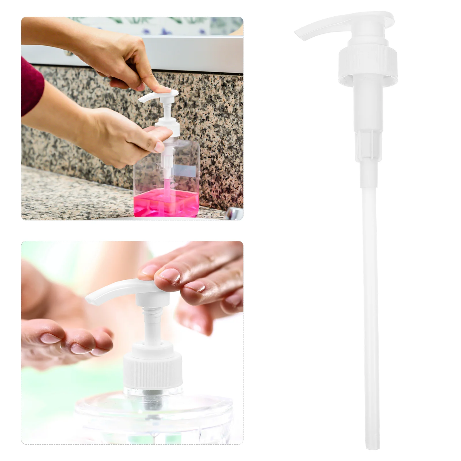10 Pcs Lotion Pump Bottle Nozzle Replacement Soap Dispenser Syrup Head Hand Accessory
10 Pcs Lotion Pump Bottle Nozzle Replacement Soap Dispenser Syrup Head Hand Accessory
