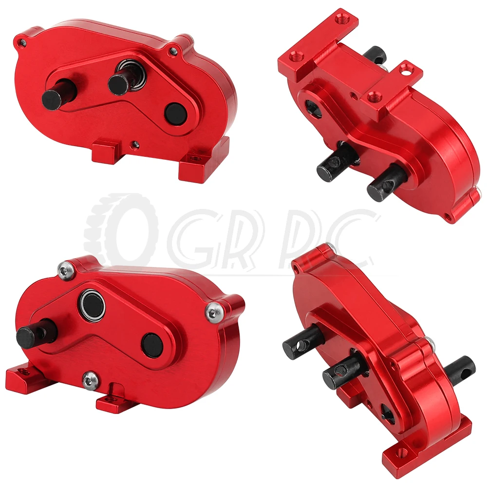 Front Motor Transmission Transfer Case LCG Metal Prefixal Gearbox 30% Overdrive For 1/10 RC Crawler SCX10 I II 90046 Capra TRX4
Front Motor Transmission Transfer Case LCG Metal Prefixal Gearbox 30% Overdrive For 1/10 RC Crawler SCX10 I II 90046 Capra TRX4