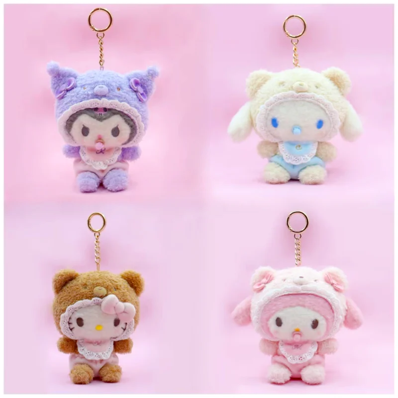New Style Sanrio Latte Pacifier Cartoon Kulomi Cinnamoroll Melody Hello Kitty Cat Plush Toy Keychain Ornament Pendant Gifts
New Style Sanrio Latte Pacifier Cartoon Kulomi Cinnamoroll Melody Hello Kitty Cat Plush Toy Keychain Ornament Pendant Gifts