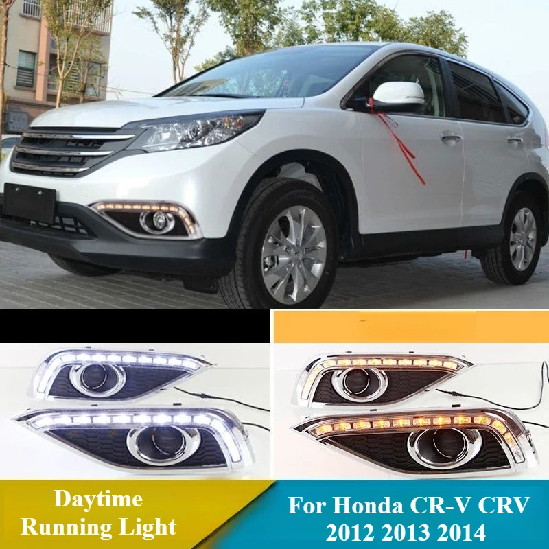 Для Honda CR-V CRV 2012 2013 2014 Автомобильные светодиодные дневные ходовые огни Модифицированный указатель поворота для беговой воды Передние противотуманные фары DRL Дневные фонари
Для Honda CR-V CRV 2012 2013 2014 Автомобильные светодиодные дневные ходовые огни Модифицированный указатель поворота для беговой воды Передние противотуманные фары DRL Дневные фонари