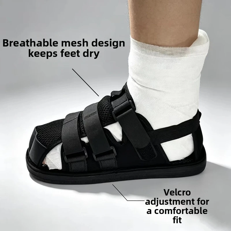 Fracture Protection Equipment Gypsum Shoe Foot Injury Swelling Rehabilitation Ankle Sprain Injured Foot Protective Cast Shoe New
Fracture Protection Equipment Gypsum Shoe Foot Injury Swelling Rehabilitation Ankle Sprain Injured Foot Protective Cast Shoe New
