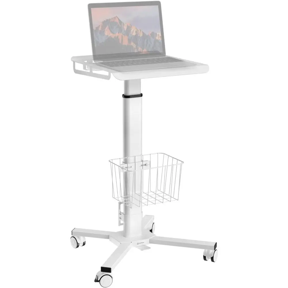 Передвижная тележка для ноутбука с регулируемой высотой, портативная рабочая станция для дома и офиса, белая
Передвижная тележка для ноутбука с регулируемой высотой, портативная рабочая станция для дома и офиса, белая